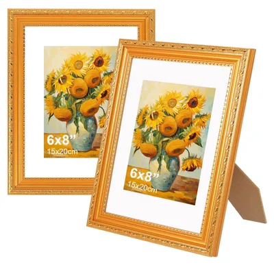 Fotolijst A5 Goud 2er-Set 15x20 cm Barock Vintage