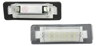 Premium LED SMD Kennzeichenbeleuchtung Xenon passend für Mercedes W202 W210 – Produktansicht