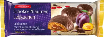 Produktbild von Stieffenhofer Schoko-Pflaumen Lebkuchen 200g