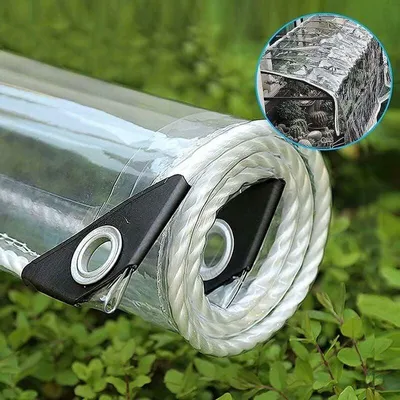 Obrázek produktu pro PVC plachta, vodotěsný zahradní stan na terasu, UV odolné očka