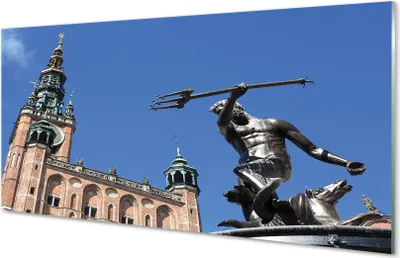 Produktbild von Glasbilder 120x60 Wandkunst Danzig-Gedächtniskirche