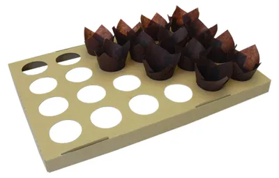 Obrázok produktu pre Sada foriem na muffiny – Tulipán