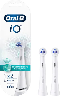 A package of Oral-B iO Specialized Clean toothbrush heads.