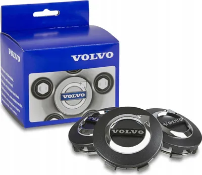 Zdjęcie produktu dla VOLVO XC40 XC60 II dekielki felgi alu czarne mat