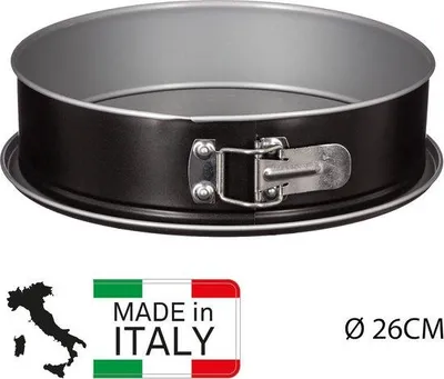 Immagine prodotto di Stampo rotondo per torte - Ø 26 cm - Metallo - Stampo da forno rotondo