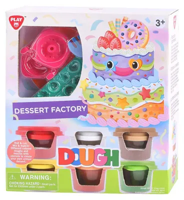 Image de Playgo Toetjes Kleiset - 6 Kleipotjes