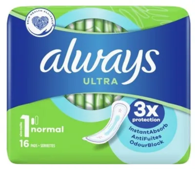 Immagine prodotto di Sempre, Ultra Normal, assorbenti igienici, 16 pezzi
