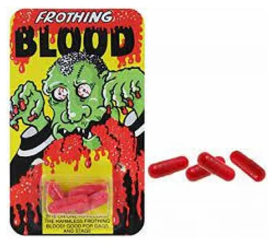 Immagine prodotto di PartyPro Confezione da 4 capsule sangue finto