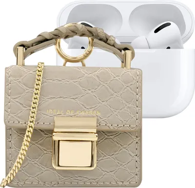Produktbild von IDEAL OF SWEDEN, Mini-Tasche für AirPods Modell Cleo mit verstellbarem Gurt, Beige