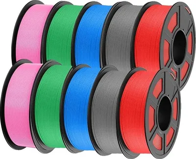 Produktbild von 3D-Drucker-Filament, PLA-Material, Hochgeschwindigkeitsdruck, PLAYG 10MIX1