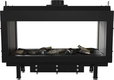 Immagine prodotto di KRATKI LEO 100 camino a gas divisorio a gas naturale ∅ 100/150 9 kW