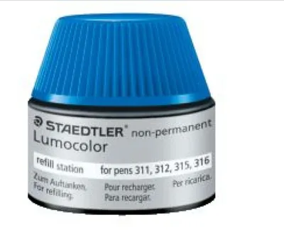 Produktbild von STAEDTLER Nachfülltinte Lumocolor nonperm blau