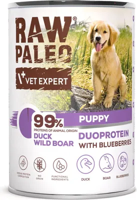 Obrázok produktu pre RAW PALEO Puppy Duoprotein DUCK/DUCK pre šteňatá 400g