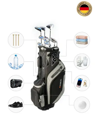Produktbild von RAIKOU Golf Standbag mit 14 Fächern – Dein stylischer & praktischer Partner auf dem Platz