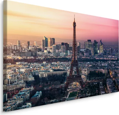 Produktbild von Fabelhafte Canvas LEINWAND BILDER 40x30 cm XXL Kunstdruck Stadt Architektur Geometrie