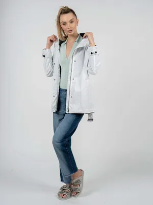 Obrázok produktu pre Geox Coat "Delray" - W2521T T2676 - White- Veľkosť: 42(EU)