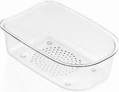 Produktbild von PYRAMIS 525000201 Restebeckeneinsatz aus Kunststoff / Resteschale transparent / Einsatz