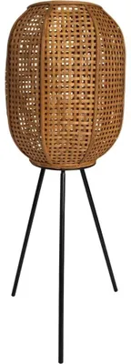Productafbeelding van Lantaarn op voet Macy naturel, ø32x88cm