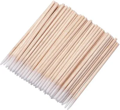 Productafbeelding van Wimperspuitapplicatieborstjes, 300 stuks - Hout - Make-up reiniging - Duurzaam materiaal