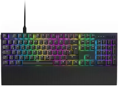 Immagine prodotto di NZXT KB-001NB Funzione 2 Gateron x NZXT Swift Tastiera ottica viola RGB per videogiocatori