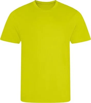 Zdjęcie produktu dla Just Cool JC001 | Cool T-Shirt +WRAP certyfikat +UV ochrona przeciwsłoneczna 30 - Kolor: Citrus - Rozmiar: 3XL