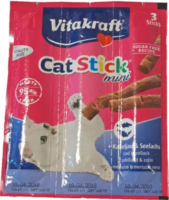 Productafbeelding van Kat Cat-Stick mini kabeljauw & tonijn Gebr. de Boon Vitakraft