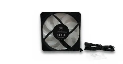 Produktbild von SilverStone Air Slimmer 120 Slim-Lüfter 120mm PWM ARGB AS120B-ARGB