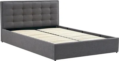 Zdjęcie produktu dla Łóżko PADVA 140x200 szare z pojemnikiem
