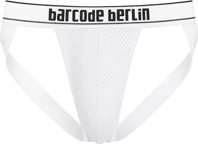 Immagine prodotto di Barcode Berlin - Intimo da Uomo Sospensorio - Sport Jockstrap Sivko White - 1x Taglia S