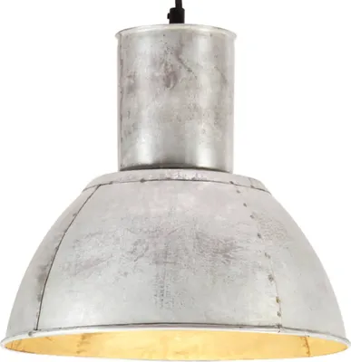 Obrázok produktu pre Závesná lampa 25 W, strieborná, okrúhla 28,5 cm E27