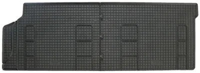 Gummifußmatten für VW T5 Multivan (2003-2015) + T6 T6.1 (2015-), 2-teilig