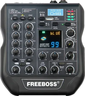 Obrázok produktu pre Zvukový mixér, 99 DSP efektov, vzorkovacia frekvencia 192 kHz, zástrčka EÚ