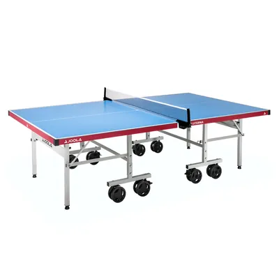 Produktbild von JOOLA Outdoor Tischtennisplatte Aluterna - Profi Tischtennistisch 6 MM Aluminium - Oberfläche Wetterfest - Klappbares Untergestell