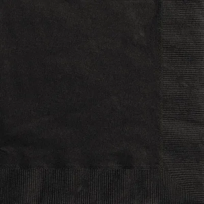 Produktbild von Servietten Halloween Party-Deko 20 Stück schwarz 33x33cm - Einheitsgröße