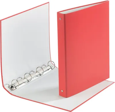 Produktbild von DONAU 3737001F-04 Ringmappe, A4, 4-Ring, 30mm, rot