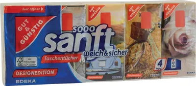 Obrázek produktu pro Good & Cheap 5377583002 Kapesníky - 150 kusů, 4vrstvé, bílé