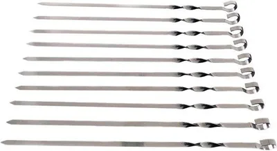 Produktbild von Grillspießen 50 cm - Ideal für Schaschlik und Fleischspieße