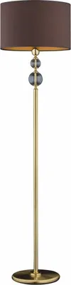 Produktbild von Casa Padrino Luxus Barock Stehleuchte Gold / Braun H. 172 cm - Barockstil Stehleuchten