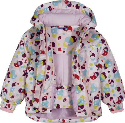 Produktbild von Lupilu Mädchen Schneejacke Jacke Rosa mit Punkten 98/104