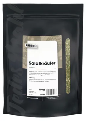 Zdjęcie produktu dla UBENA 3676124005 UBENA Salatkräuter Gewürz, 350,0 g