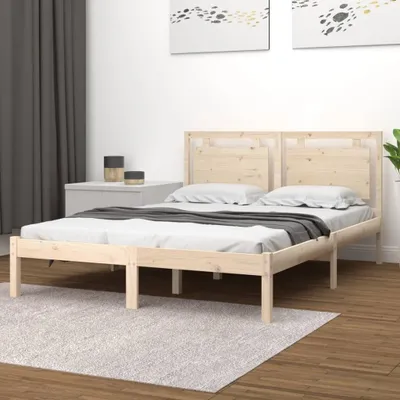 Obrázek produktu pro Maison Exclusive - Rám postele masivní dřevo 180 x 200 cm Super King Size
