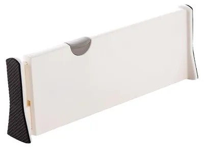Productafbeelding van Verstelbare ladeverdelers - 10 x 44 cm. Ladeorganizer - Flexibele scheidingswanden van ABS - Geschikt voor keuken, kast, kantoor en dressoirs