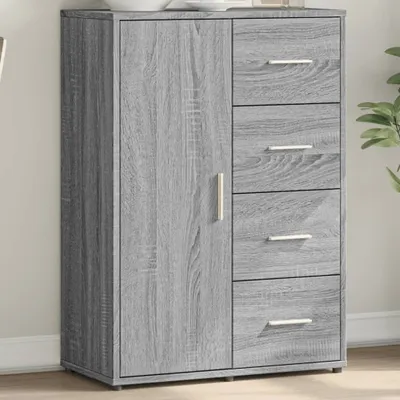 Obrázok produktu pre vidaXL Príborník Grey Sonoma 60x31x84 cm Materiál na báze dreva