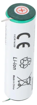 Produktbild von Akku mit kurzen Lötfahnen passend für Philips Sonicare DiamondClean HX9340, HX9350, HX9352, HX9360, 800mAh