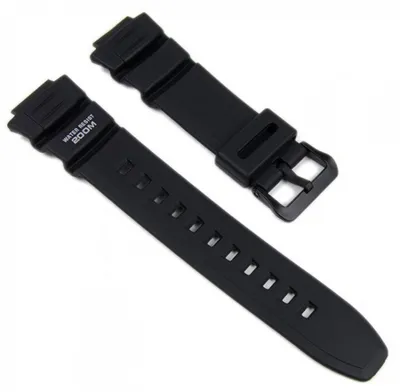 Produktbild von Casio Ersatzband Resin schwarz AE-2000 AE-2100 WV-200 10302043