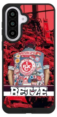 Produktbild von NIVOCASE Handyhülle für Samsung Galaxy A57 5G  Hülle NIVOpure Case Schwarz 1. FC Kaiserslautern 1. FCK Offizielles Lizenzprodukt