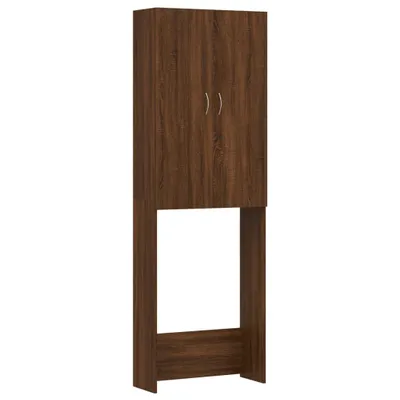 Immagine prodotto di vidaXL Armadio per lavatrice in rovere marrone 64x25,5x190 cm