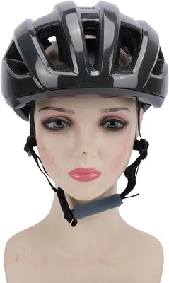 Produktbild von Fahrradhelm für Erwachsene – Fahrradhelm für Damen und Herren – Für sicheres Radfahren – Leicht, stoßabsorbierend – Kopfumfang 56-62 cm – Schwarz