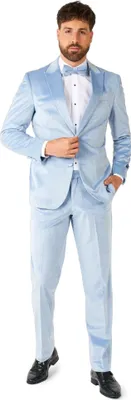 Produktbild von Vintage Blue Velvet Deluxe Samtanzug - Silvester Größe: 56
