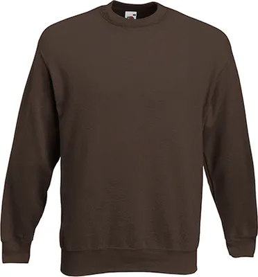 Produktbild von Fruit of the Loom - Premium Set-In-Sweat - Chocolate - XL